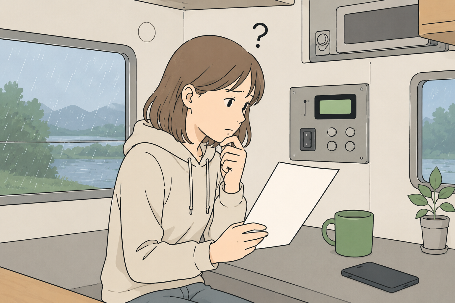 設備トラブルが旅を台無しに
