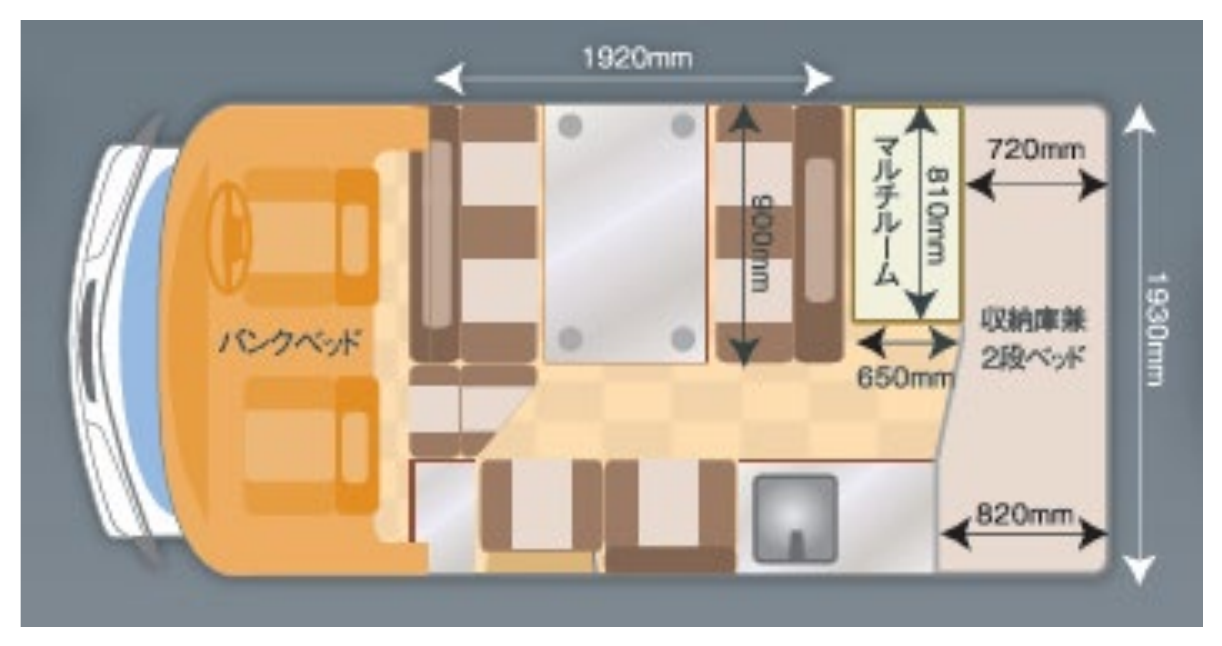 間取り図 — Type W