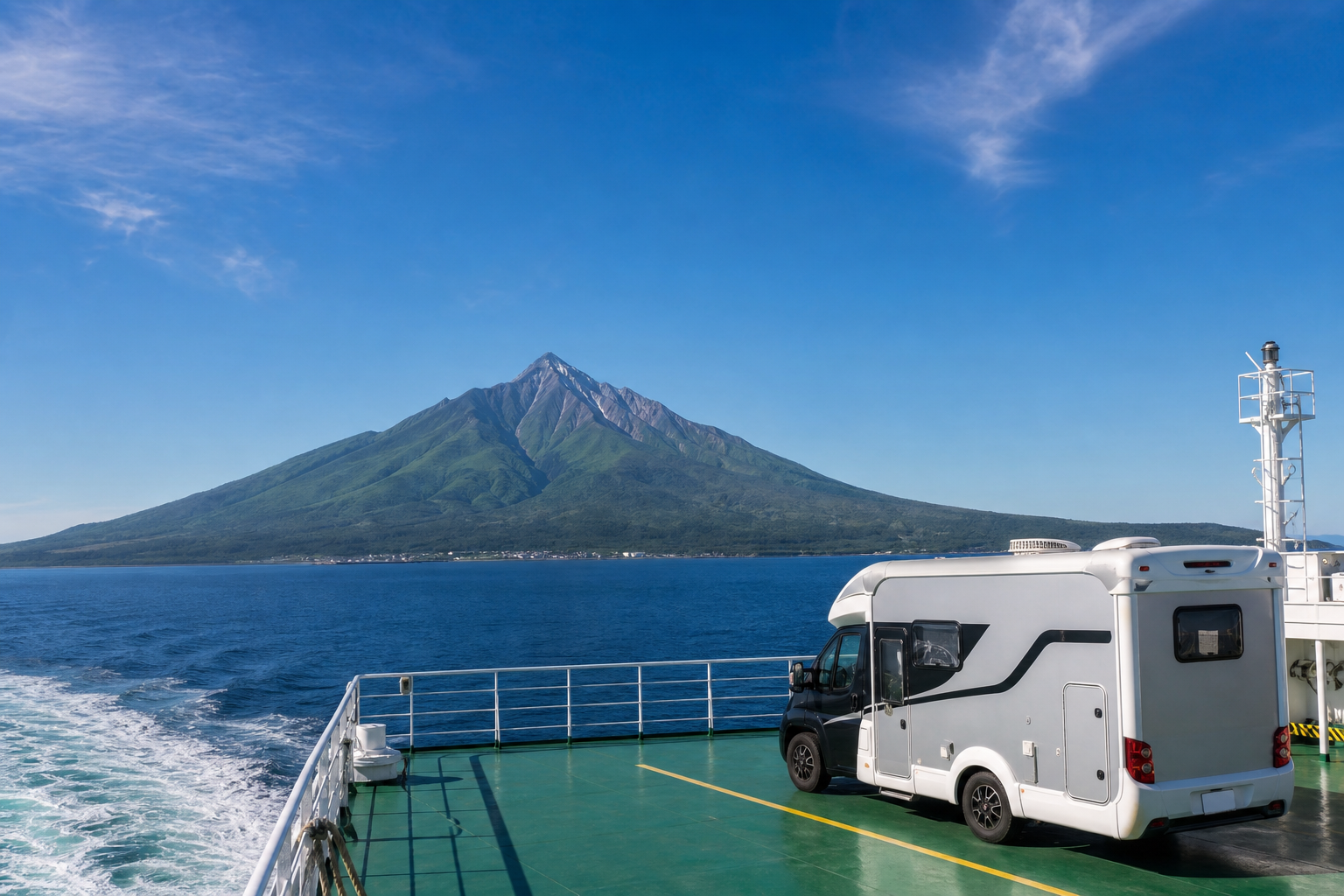 礼文島・利尻島キャンピングカーで行く離島旅ガイド｜フェリー車両航送